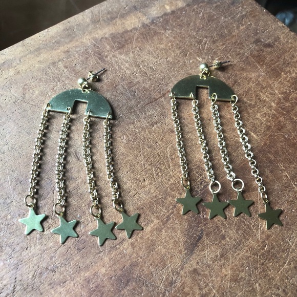 Shooting star 🌠 💫 statement earrings - Picture 13 of 14